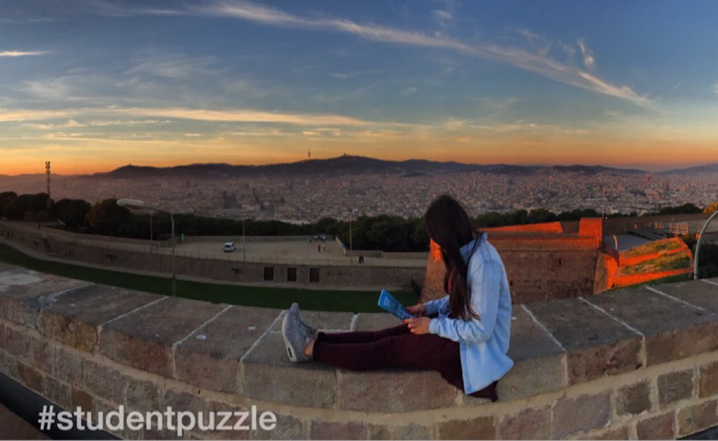Student_Puzzle's tweet photo. If you're studying abroad in @barcelona, here's the best spot to revise for your exams #barcelona #studyabroad #exam https://t.co/tuOqWiHg3n