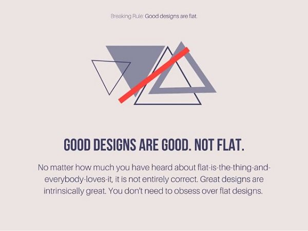 FranckPouquet's tweet image. For Designers: #DesignRules You Should Be Breaking In 2016 by #DesignMantic buff.ly/1YW2TiZ
