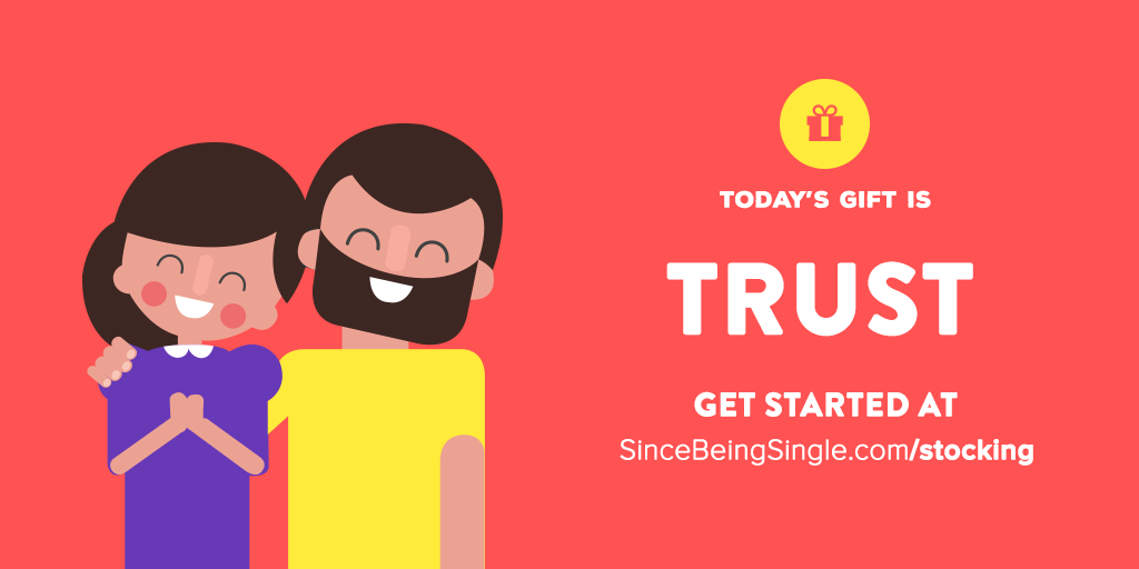 SBSDating's tweet photo. People will hurt you. It’s going to happen. Today's gift is Trust... https://t.co/S0aHl19QPt #SBSStocking https://t.co/pffLVxYgH6