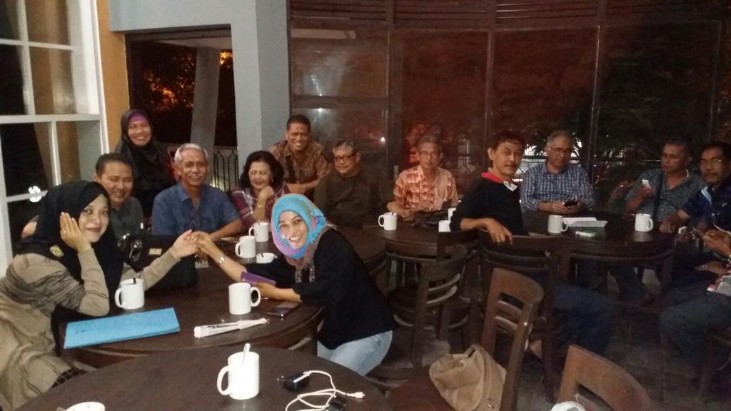 Kedatangan tamu dari IKA UNS....luar biasa