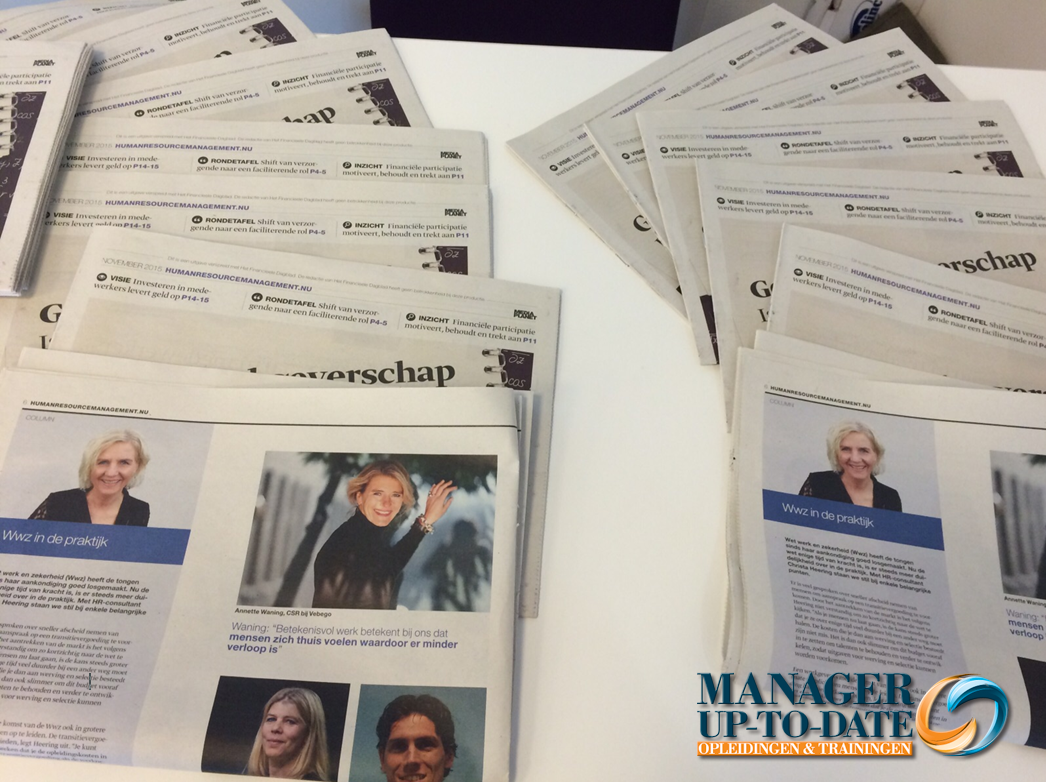 ManagerUpToDate's tweet photo. Hoofddocent Christa Heering werd geïnterviewd over de #WWZ in de bijlage van @FD_Nieuws! 

https://t.co/Otm7jBlPr1 https://t.co/m0WRLRap7i