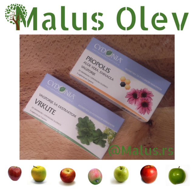 Malus_Olev's tweet photo. #Vagitorije sa ekstraktom #virak i vaginalete #propolis, #ehinacea i #aloe vera 
#vaginalete #cydonia #malusolev https://t.co/Xp5Bj043Jq