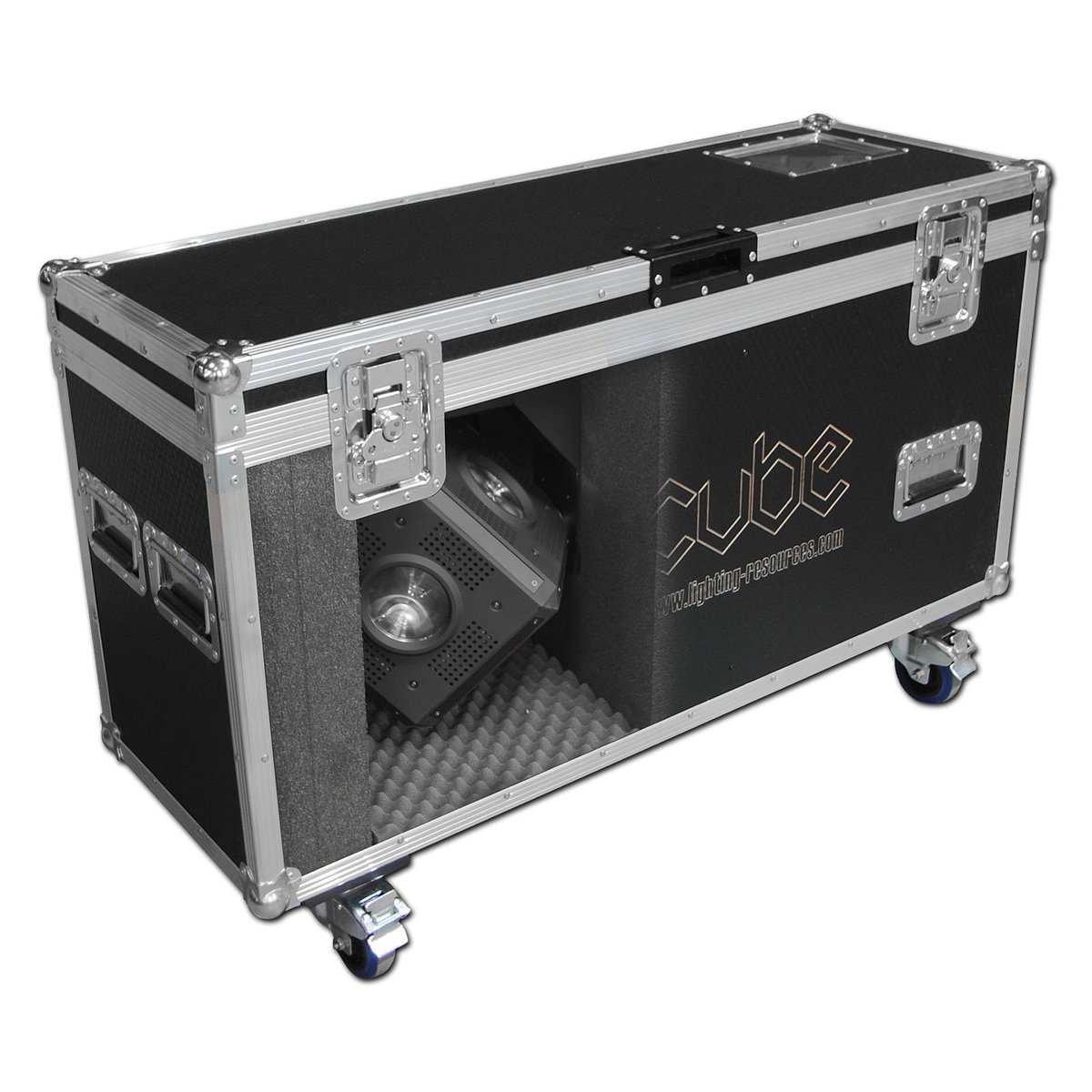 Flightcase_WH's tweet photo. An inside view of our custom cube moving head roadtrunk. #lighting #sound #flightcase #music #djlife #dj #colourcube https://t.co/C48NWR5TaG