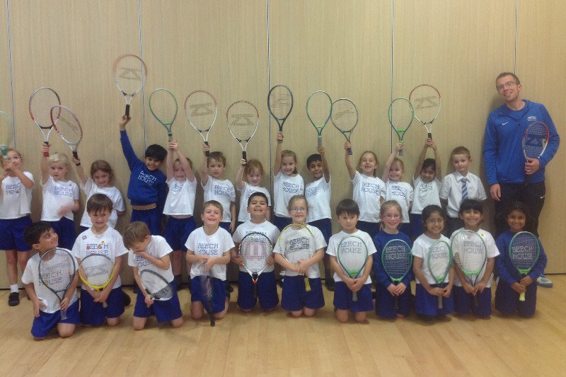 BoltonSch's tweet image. A tennis coach from @BoltonArena recently visited School to work with pupils in Year 1: bit.ly/1XRPk6Q
