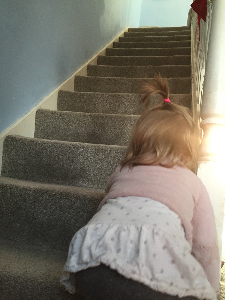 It's a long way up...