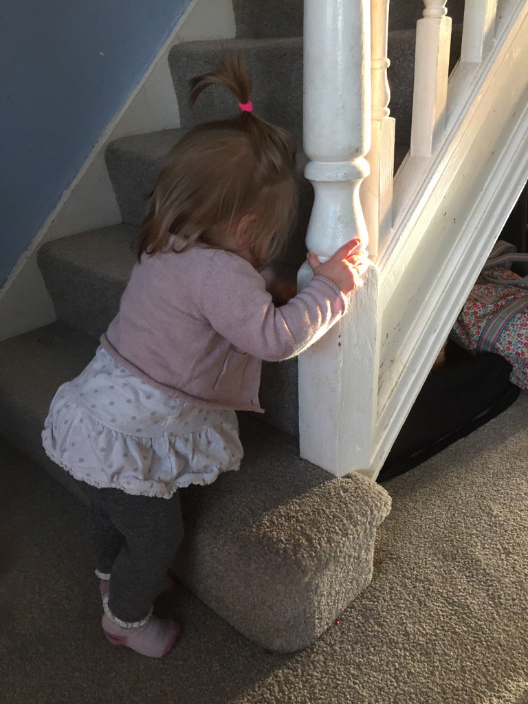 I will conquer the stair...