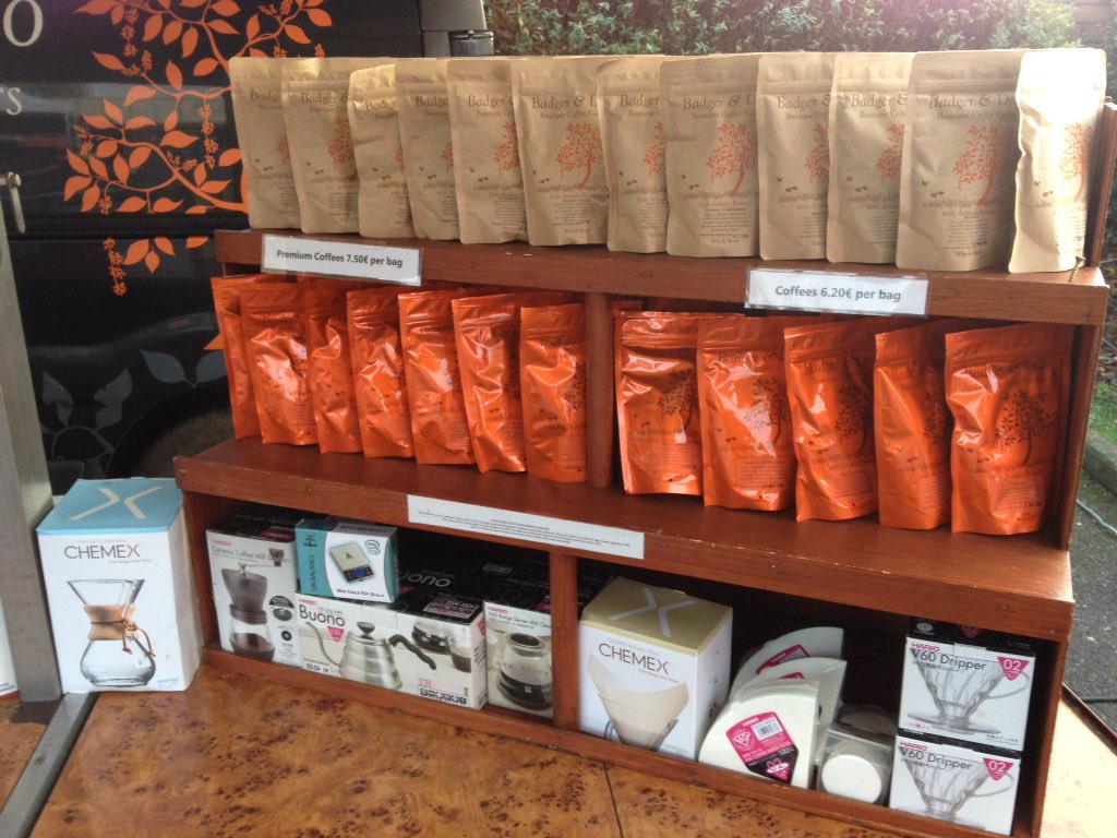 Our last market for the year, have you enough coffee until January? @BadgerAndDodo