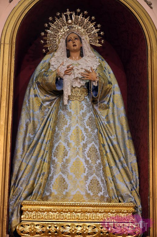 HdadRescate's tweet photo. Solemnidad de la Inmaculada Concepción. María Santísima de Gracia. [Fotos: @MiPropioSentir] https://t.co/Hl7cuvPKXE