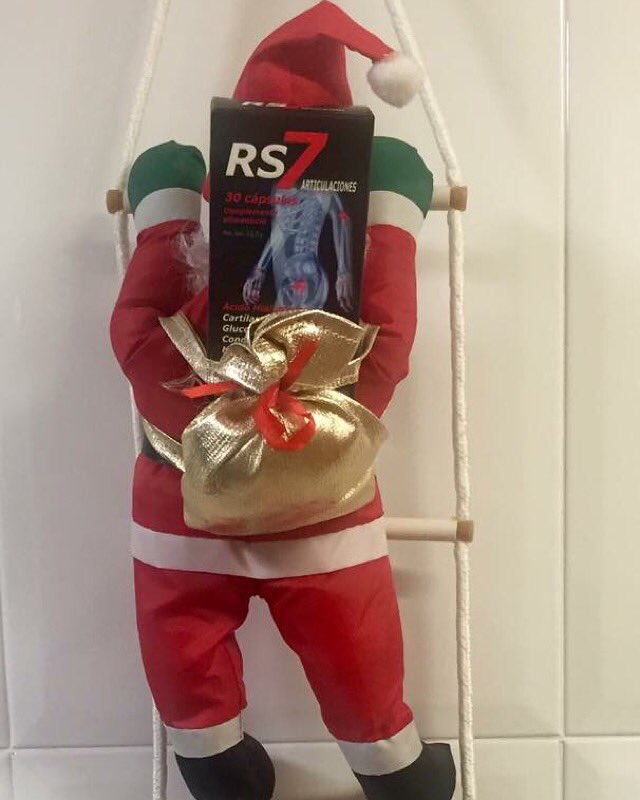 Esta #Navidad regala #salud y #felicidad, Papá Noel también confía el cuidado de las #articulaciones a #RS7