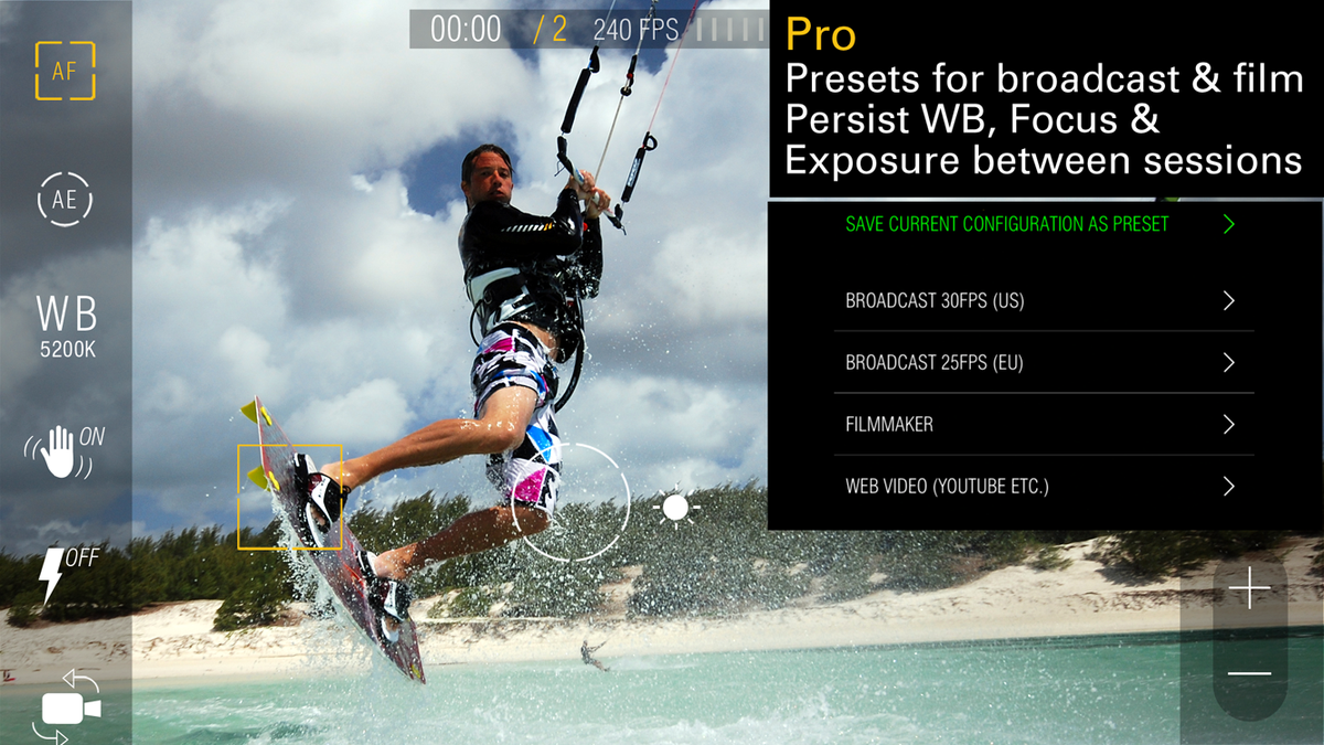 Kinomaticapp's tweet image. New App Update: 4K &amp;amp; More Resolution and Frame Rate Options bit.ly/Kinomatic #filmmaking