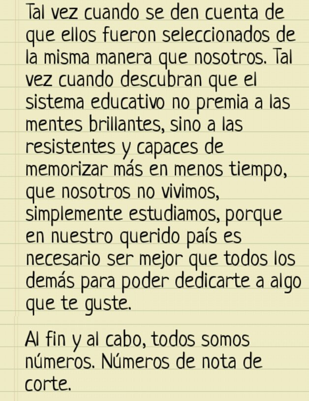 Querido sistema educativo