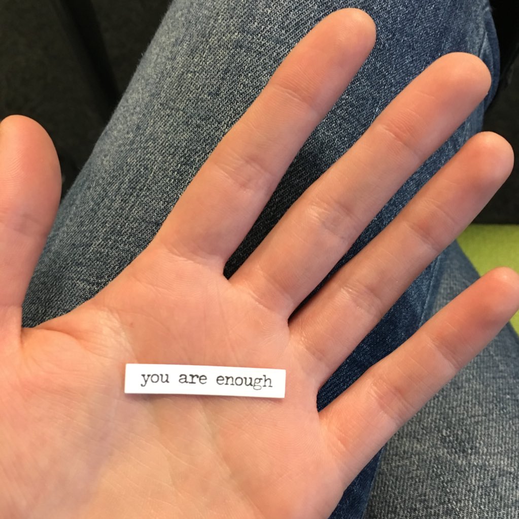 JemimahW's tweet image. I love our @SpaceProjectUK self-esteem course! Today's theme- Comparison is the thief of joy #youareenough #ywchat