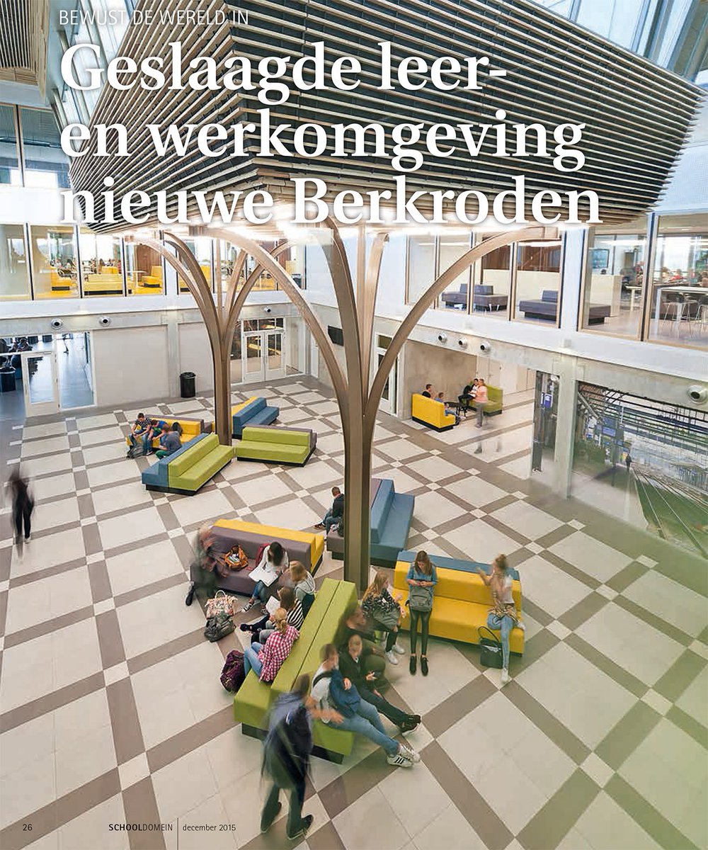 Gispen's tweet image. Mooi artikel @Schooldomein over Melanchthon @Berkroden: een Gispen project. Duurzame keuzes gispen.nl/gispen/organis…