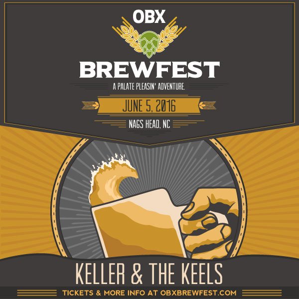 Welcome to the party, @KellerMusician | #KellerandtheKeels! Can't wait! Early bird tix: obxbrewfest.com/tickets