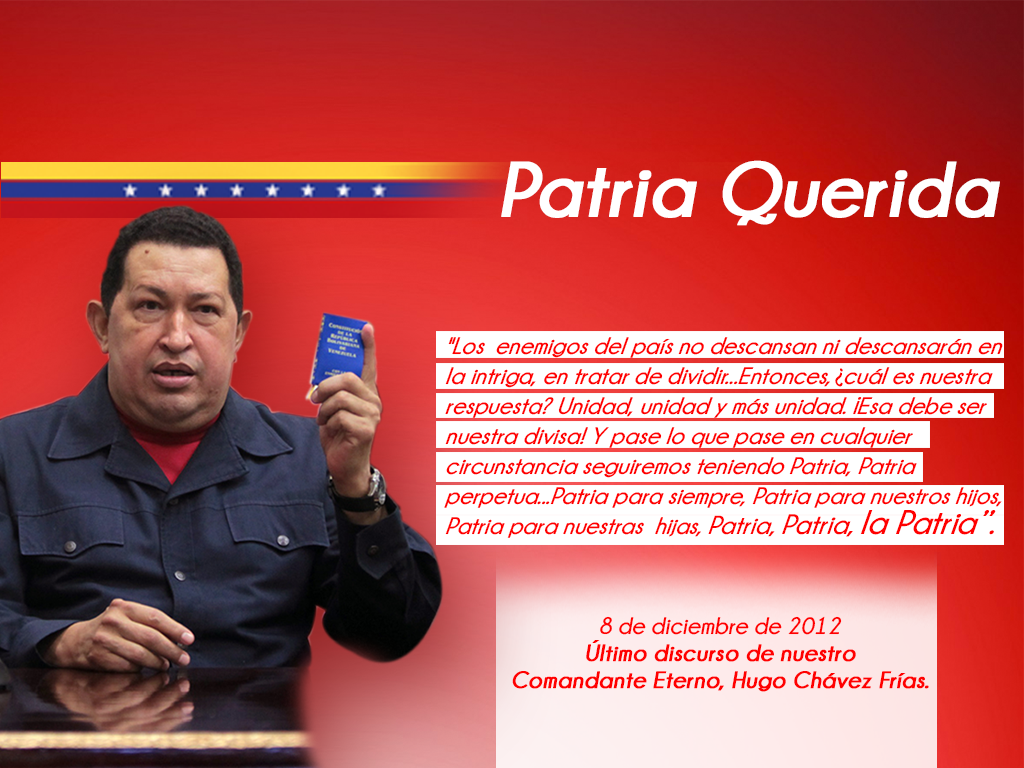 PDVSA's tweet photo. Hoy conmemoramos el Día de la Lealtad a nuestro Comandante Hugo Chávez | #ConLaMoralintacta | #8Dic https://t.co/KerZbvQrtK