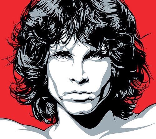 Jim Morrison will always be my Idol, the reason why I even write. Happy birthday Lizard King. Thanks for everything. 