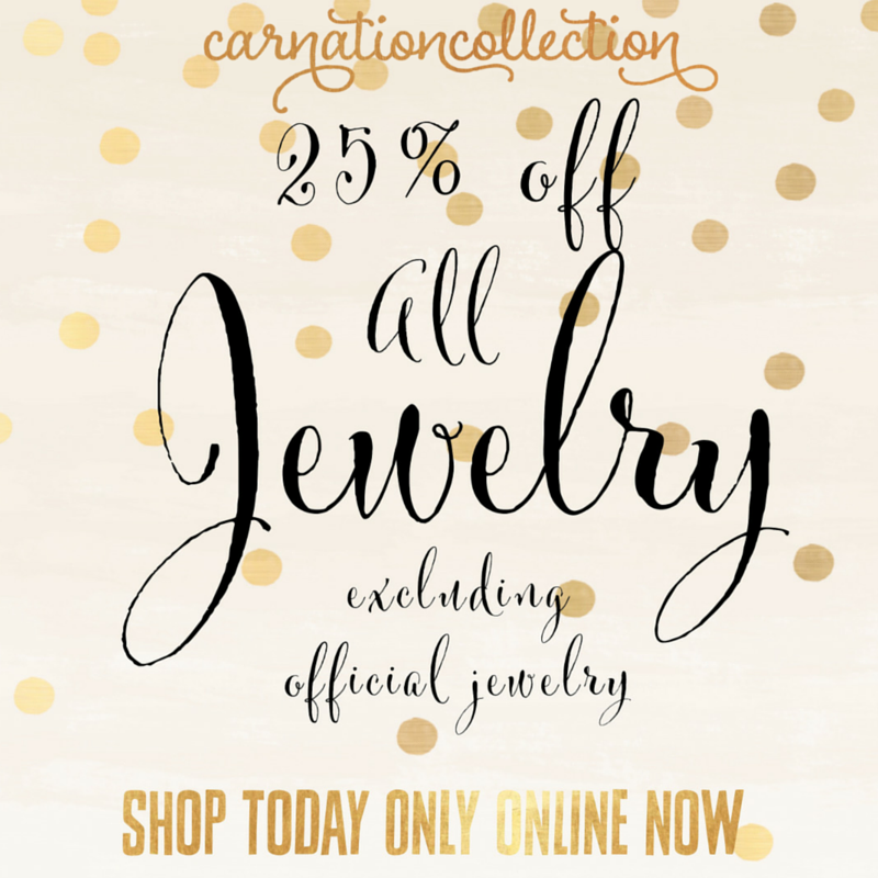 PhiMuCarnColl's tweet photo. Jewelry on sale, today only! Take an additional 25% >>> excluding official jewelry. no code needed. #carncoll #phimu https://t.co/ZSQLtoEbfJ