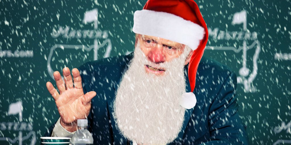 GolfingWorld's tweet photo. Today's #GolfSanta is almost as famous as #Santa himself, but who is it? RT & Reply to try and win GW balls! https://t.co/nWG3cRLHZb