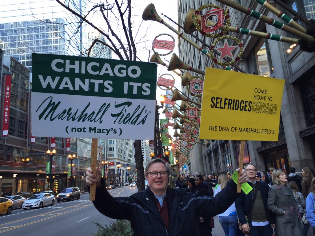FieldsFansChgo's tweet photo. Parts of @Macys for sale? @Selfridges pls buy & restore #marshallfields State St #MrSelfridges #selfiesforselfridges https://t.co/Mj8gmeA3qy