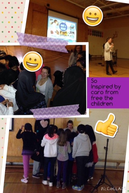 MsFrasersClass's tweet photo. Thanks for motivating us today @CaroFTC @TDSBGatewayPS @tdsb , Gateway &amp; ME to WE Club are ready to MAKE A CHANGE https://t.co/51rfr3cMIf