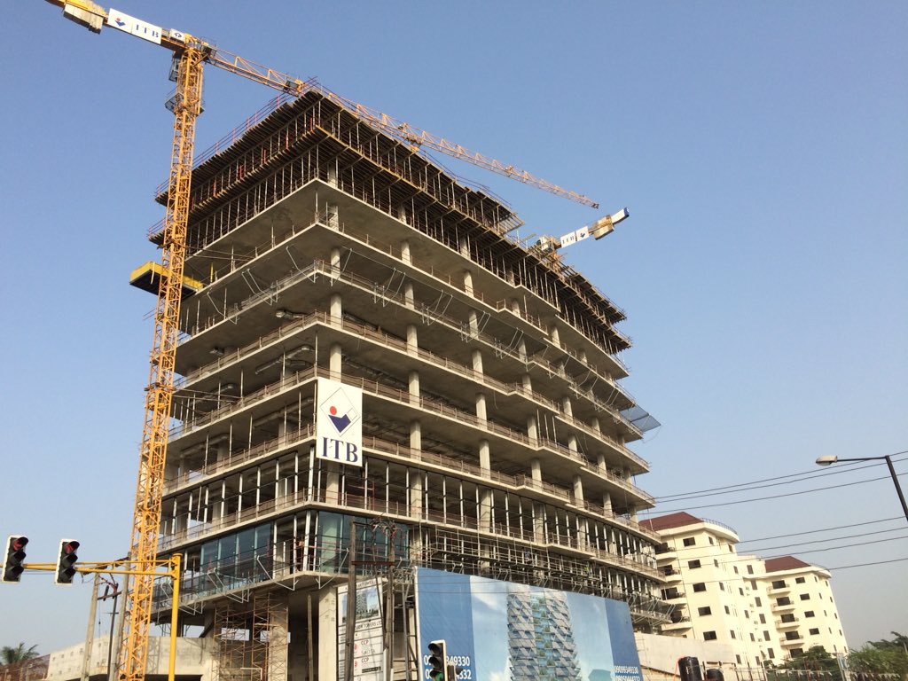 JonoDEdwards's tweet photo. Kings Tower rising above Lagos @InfoSutherland https://t.co/0l6i1X0AEl