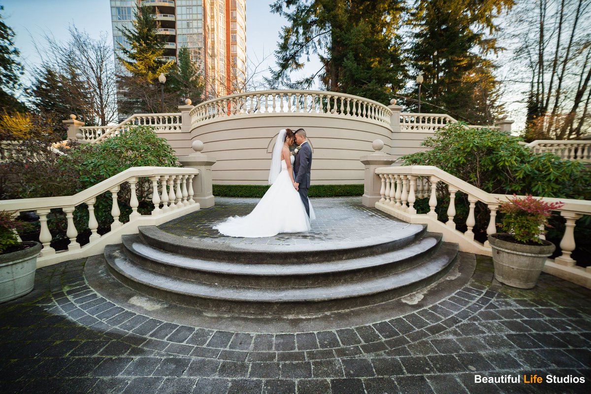 Some people are worth melting for. #winter #snow #wedding #love #BLS #brideandgroom