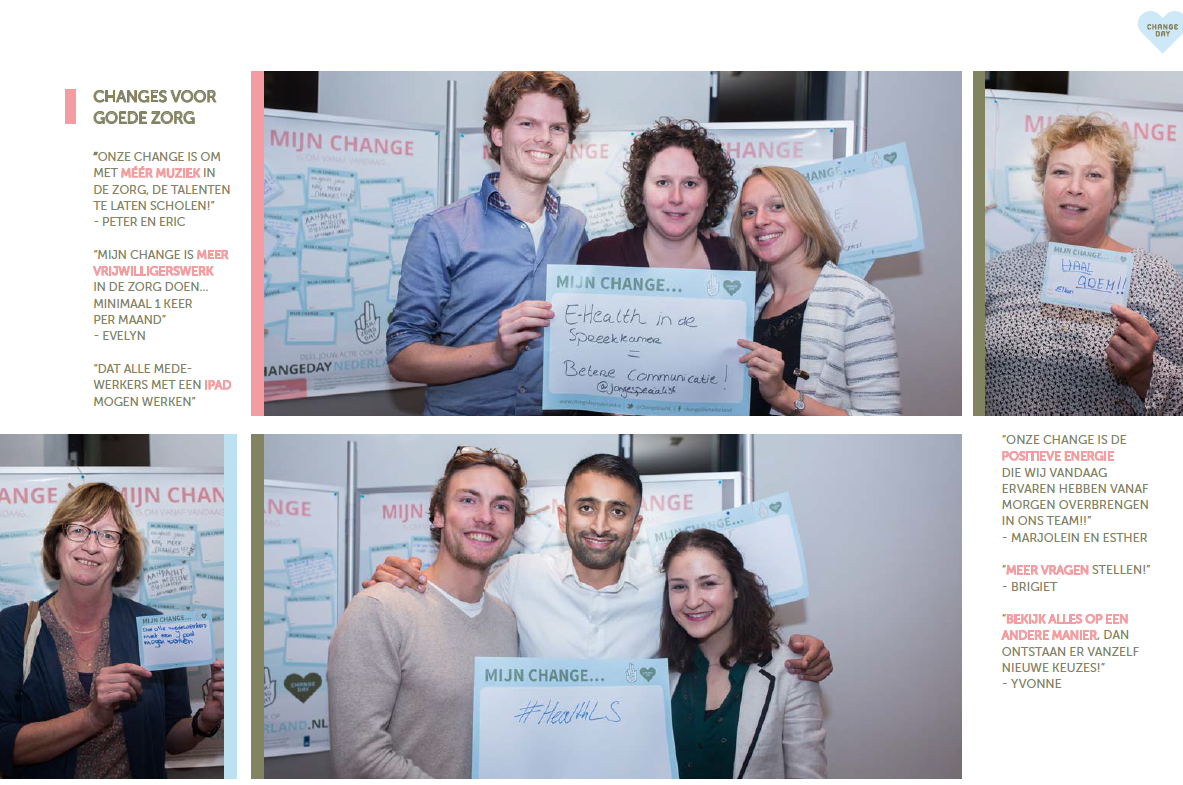 ChangeDayNL's tweet photo. "Je hoeft niet groot te zijn om verandering te realiseren" &amp; meer inzichten in e-magazine! https://t.co/TddAejatfz https://t.co/wftGXFk0Eb