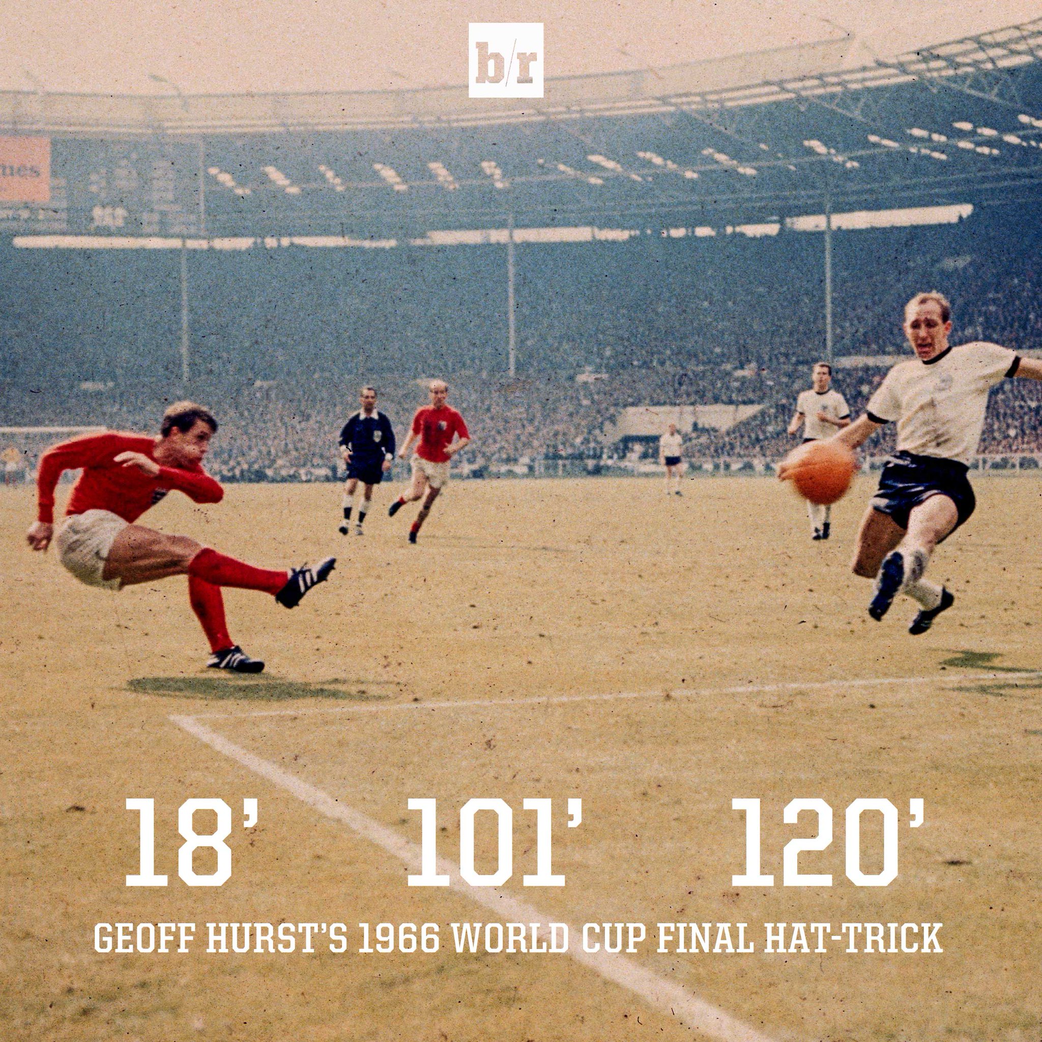 Happy 74th birthday to & England legend Geoff Hurst still the only man to score a hat-trick in a WC final 