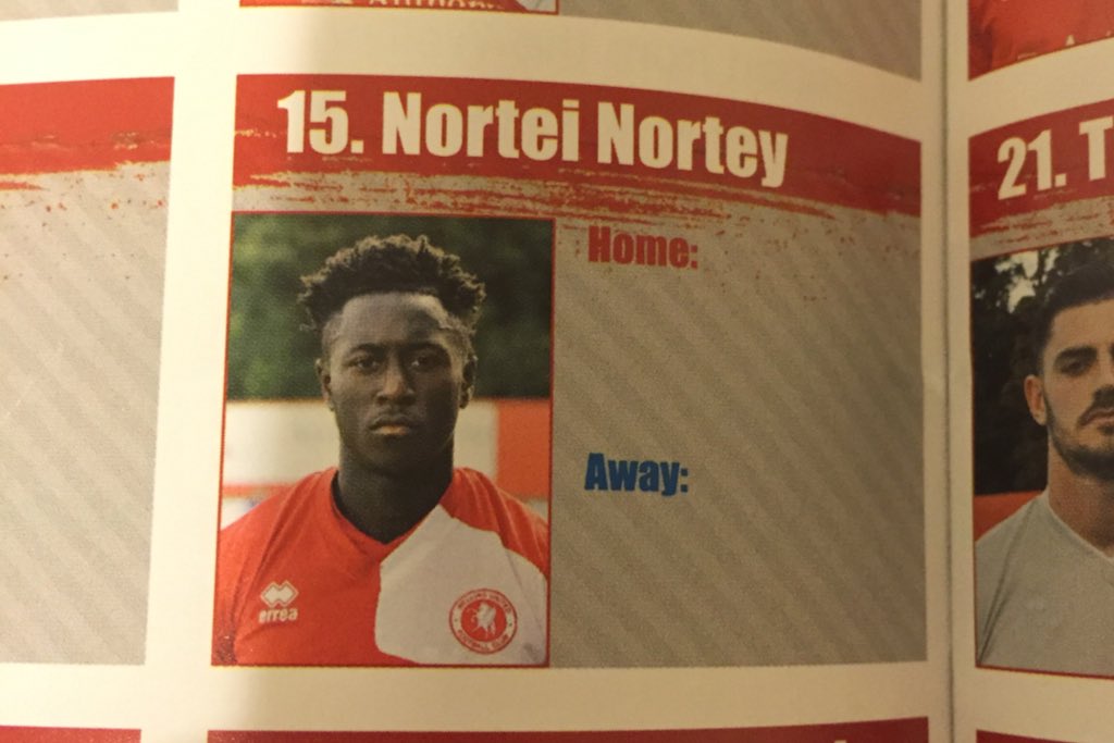 The best footballer's name of all time? Step forward this Welling United player...