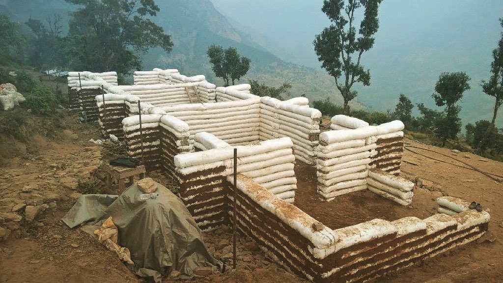 Php_intl's tweet image. #Progress #PHPI #Earthbag #Rebuild #Nepal