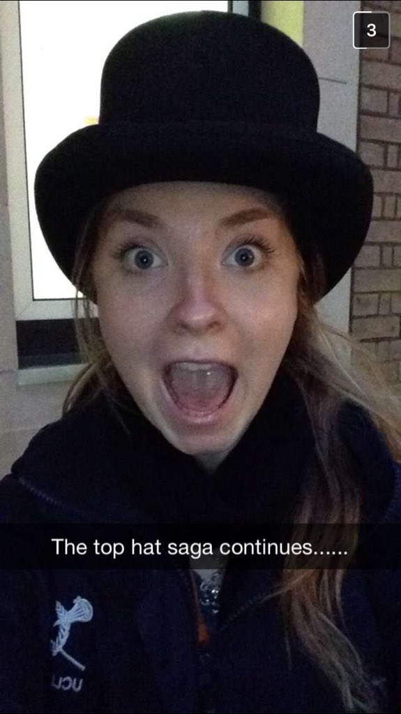 This week's #tophattuesday award goes to none other than our 2s captain Tania Pendreich!!!! xoxo gossip girl