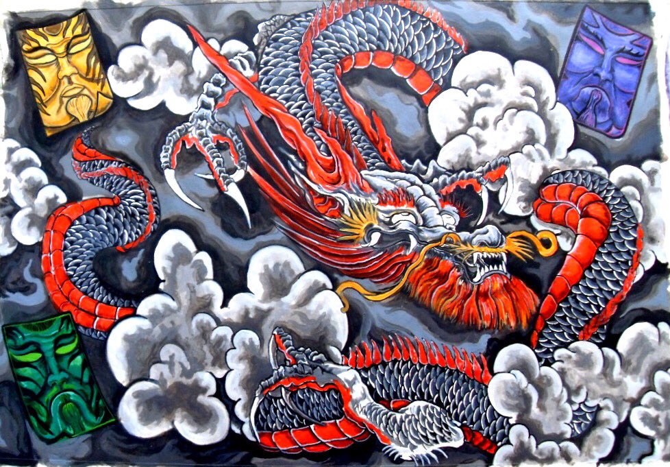 AiguoD's tweet image. @ShanghaiBiyu MeAs ChanTeg: O Tim sart lv lv de ng Japanese Dragon.