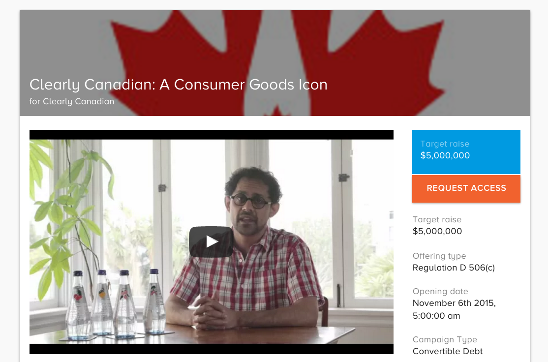 Designbookcom's tweet photo. Become an investor in Clearly Canadian at Designbook #equitycrowdfunding #liveclearly https://t.co/5RLVhBCCOO https://t.co/B7Yg4TBnB1