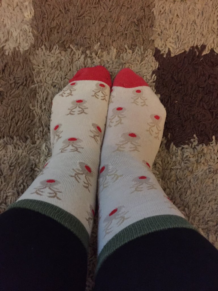 ninacheza86's tweet photo. Christmas socks pair 2 :) #Christmas #excited https://t.co/DbF6fS9gdp