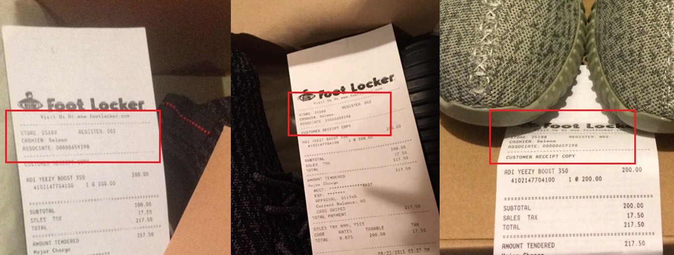 Matt Ridout в Twitter: „Updated: How to spot fake Yeezy Boost https://t.co/UoqCgjvO0y - they now forging receipts https://t.co/9B4cwFKU87“ / Twitter