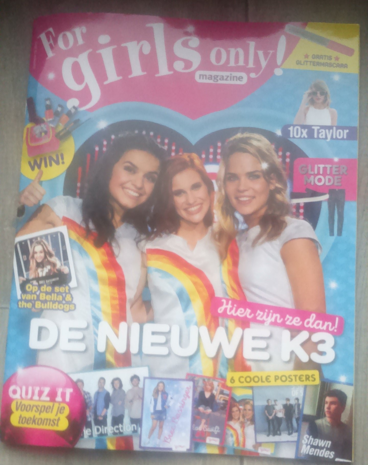 abces overhead cel k3 ♡ you on Twitter: "De nieuwe for girls only magazine met de superleuke  interview + poster van #K3 ligt al in de winkel❤😊 https://t.co/Qyyjp9PEmA"  / Twitter