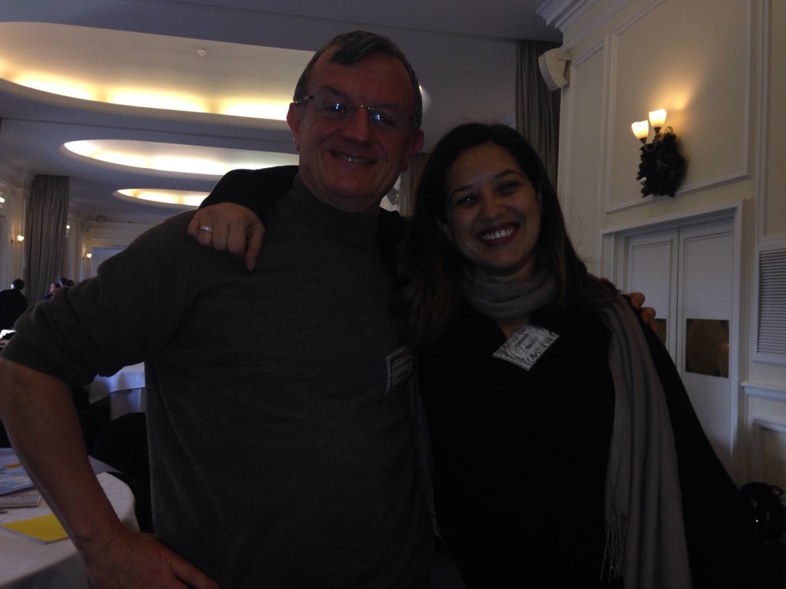 AngelJPam's tweet photo. @GITLTeventDec15 Jean-Phillipe and Yasmina sharing Aviva France priorities for 2016 - customer self serve! https://t.co/yrOdmumhLP