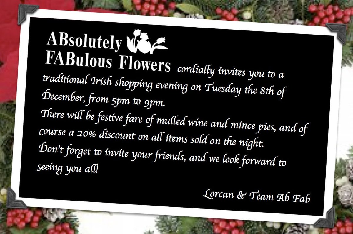 AbFab Flowers (@teamabfab) on Twitter photo 