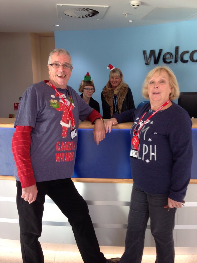 4 DAYS TO GO the BRI volunteers are ready, are you? Grab your fave jumper and join us, 11 Dec 1pm Royal Fort Gardens