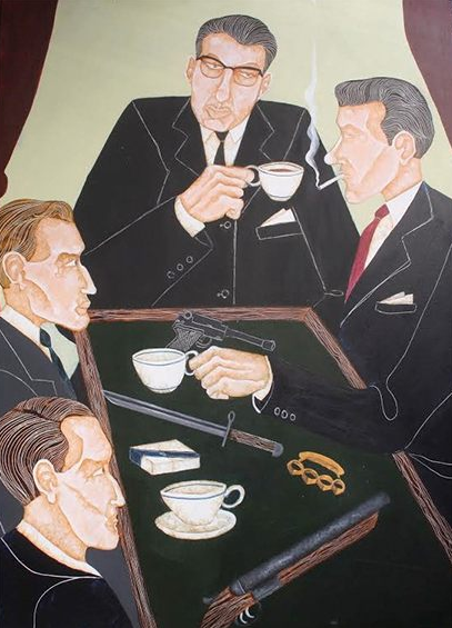 Check out: #TheKrays: BedTimeStories exh. at <a href="/LollipopGallery/">Lollipop Gallery</a> | Open Blippar &amp; Scan the Pic for a Sneak Peek!