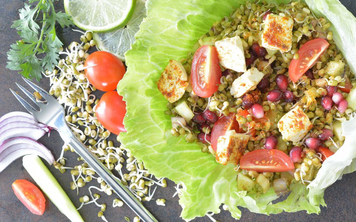 archanaskitchen's tweet photo. Pack this wholesome Tofu & Sprout #Salad for #WorkLunchBox https://t.co/XWyfO8aGLr https://t.co/V8tK4o2yKm