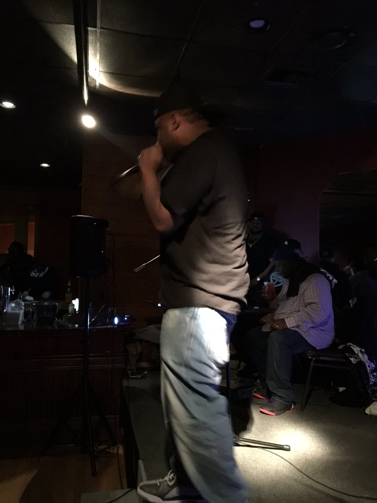 Cheddar_Chad's tweet photo. @the1andonly9  headlining at the redeye bar in Souix Falls last Saturday night! Thanks to all who showed up! #DDE https://t.co/o2hxyN1sB7