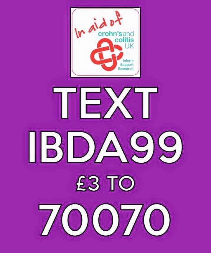 Stephydawnrock3's tweet photo. Can anyone help #GetYourBellyOut reach £45,000 for #crohnsandcolitisuk https://t.co/sGYxXcanMj