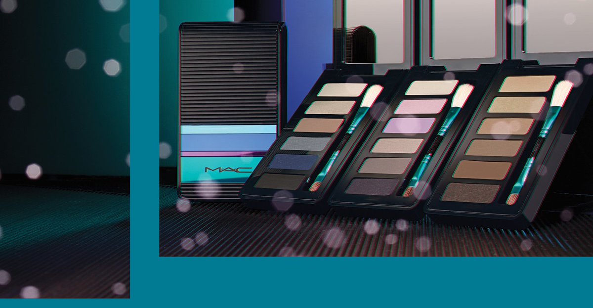 Arrive to your Christmas parties this season all things smoky with our #MACHoliday Enchanted Eve Eye Compacts.