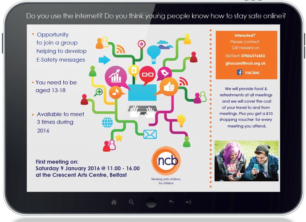 ncb_ni_tweets's tweet photo. @LeonardCheshire @VOYPIC @NICEMNI @IncludeYouth @Start360org @Mencap_NI @niabf please share https://t.co/Nsd0wpSPt5