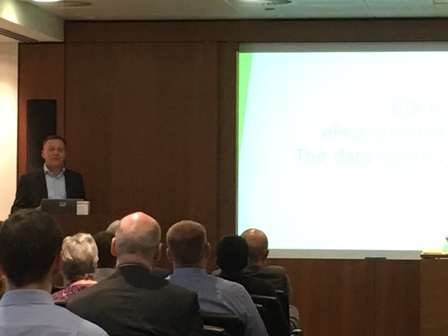 syncmanager's tweet image. Some pics from the @UK_ABHI #eProcurement &amp;amp; #UDI conference and @C_Doyle&apos;s presentation