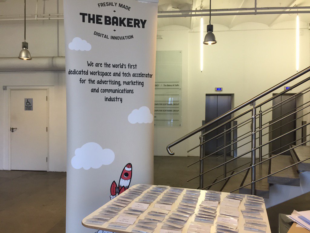 TheBakeryLDN's tweet photo. It's time for our Inspiration Day! A room full of brands and tech companies! #guestlistready #BakeryInspiration https://t.co/XOfyqjgWPl