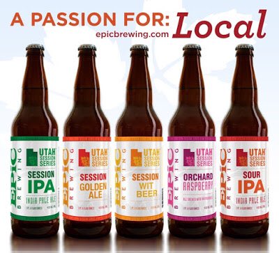 UtahBeer's tweet photo. .@EpicBrewing #taptakeover tonite at #BeerHiveSLC try their new #UtahSessionSeries of #beers https://t.co/Mm3socR8FI https://t.co/CQUh5iXCFT