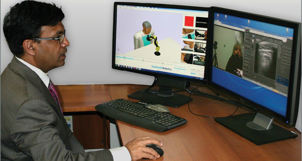 Telerobotic ultrasound may revolutionize telemedicine. Read more in RSNA News: bit.ly/1m8rVgJ #USRad