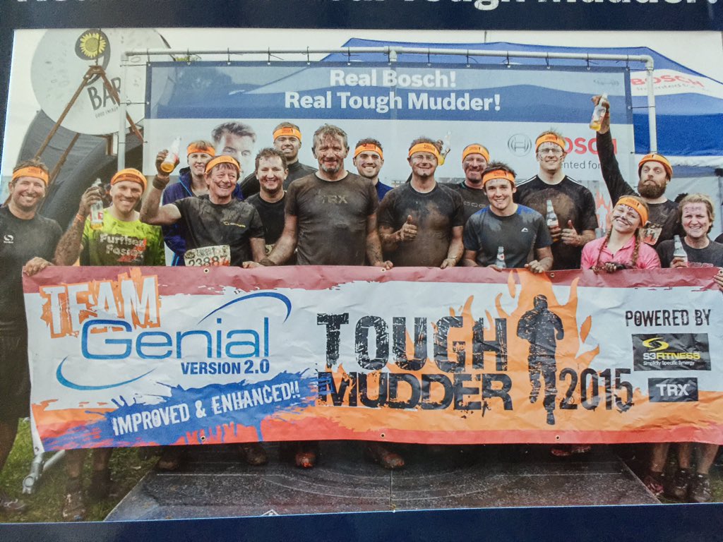 GenialGenetics's tweet image. Welcome to the Genial Genetics Group! #toughmudder #teamwork